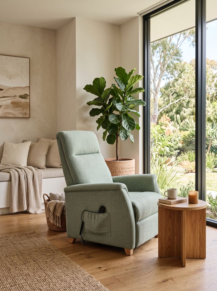 Electric lift recliner chair